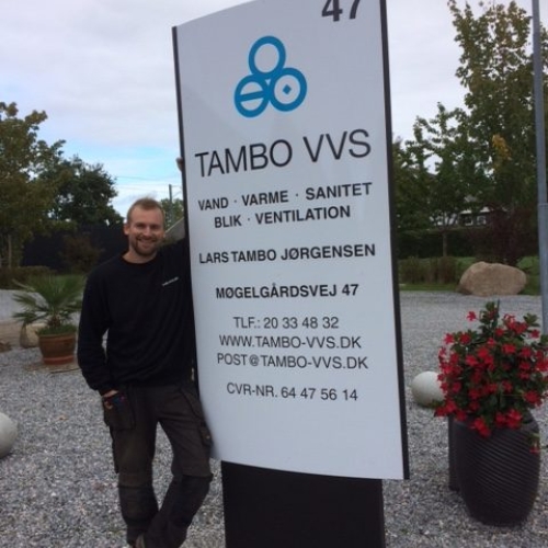 Tambo VVS tilbyder VVS service, der inkluderer vand, varme, sanitet, blik og ventilation