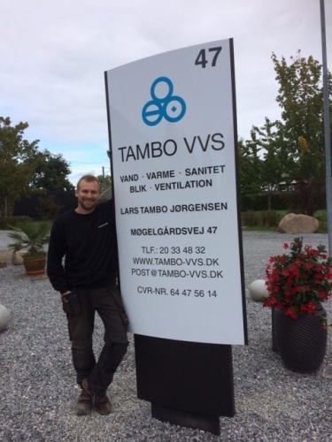 Tambo VVS tilbyder VVS service, der inkluderer vand, varme, sanitet, blik og ventilation